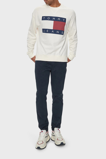 Tommy Jeans Pamuklu Slim Fit Jogger Erkek Pantolon DM0DM19487 C1G LACİVERT - 3