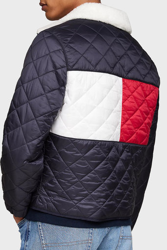 Tommy Jeans Regular Fit Çift Taraflı Erkek Kot Ceket DM0DM20470 1BJ MAVİ - 4