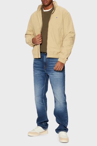 Tommy Jeans Relaxed Fit Dik Yaka Erkek Ceket DM0DM20655 ACT BEJ - 9
