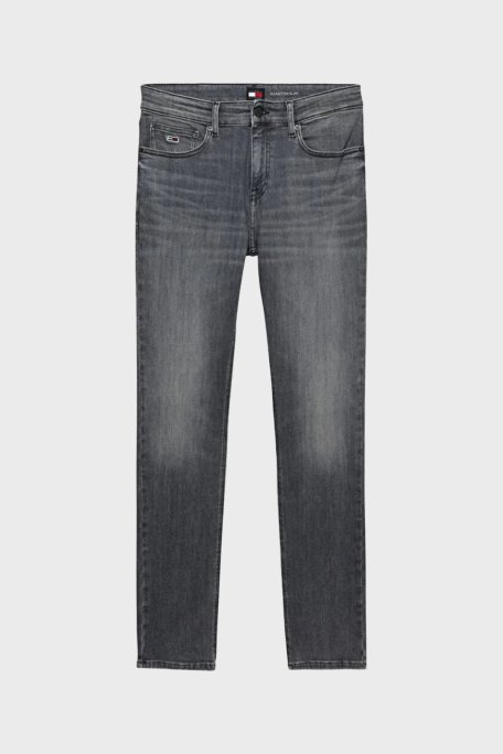 Tommy Jeans Scanton Pamuklu Slim Fit Jeans Erkek Kot Pantolon DM0DM18733 1BZ ANTRASİT - 4