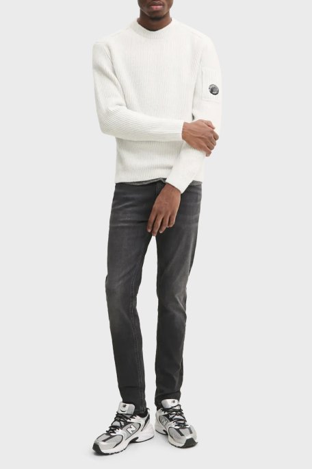 Tommy Jeans Slim Fit Normal Bel Dar Paça Jeans Erkek Kot Pantolon DM0DM18145 1BZ ANTRASİT - 5