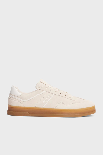 Tommy Jeans Süet Sneaker Bayan Ayakkabı EN0EN02696 ACG BEJ - 1