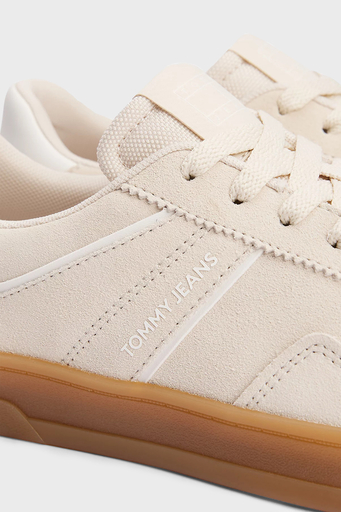 Tommy Jeans Süet Sneaker Bayan Ayakkabı EN0EN02696 ACG BEJ - 6