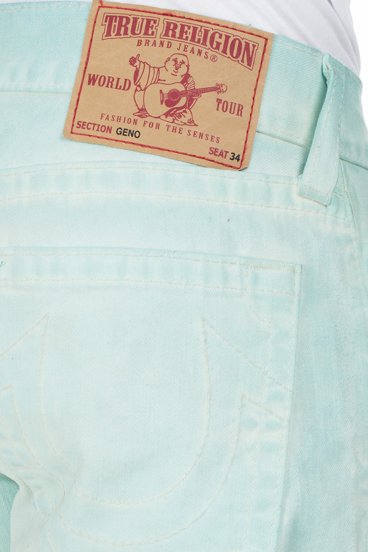 True Religion Jeans Erkek Kot Pantolon M58J19Y13 AQUA