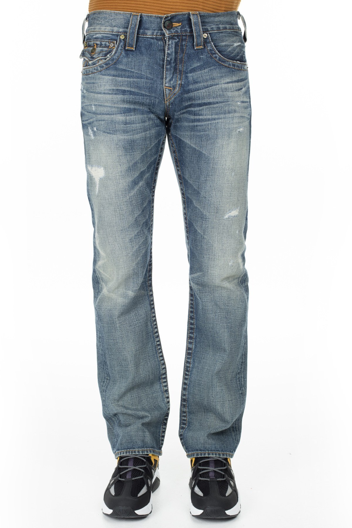 True Religion Jeans Erkek Kot Pantolon MJW859S34 İNDİGO