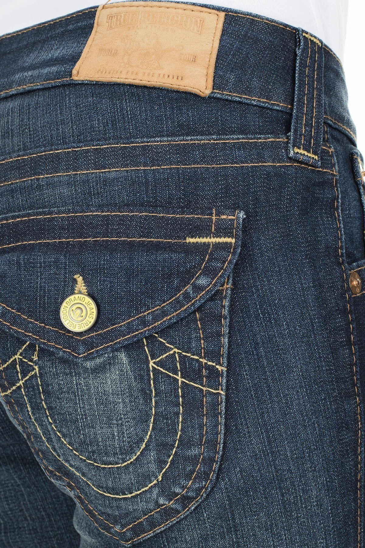 True Religion Jeans Bayan Kot Pantolon W102076E41D1 LACİVERT