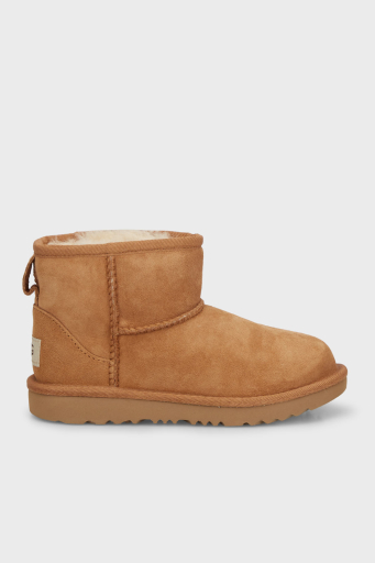 Ugg İç Kısmı Yumuşak Tüylü Deri Çocuk Bot 1017715K TABA - 5