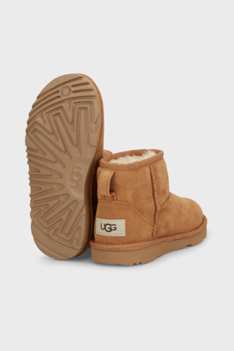 Ugg İç Kısmı Yumuşak Tüylü Deri Çocuk Bot 1017715K TABA - 8