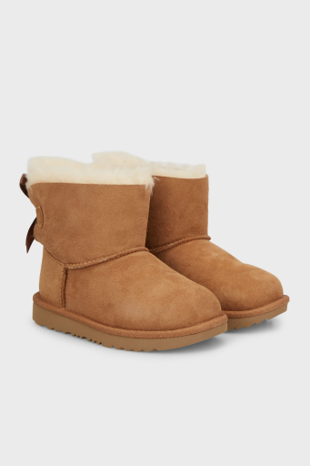 Ugg İç Kısmı Yumuşak Tüylü Fiyonklu Çocuk Bot 1017397K TABA - 6