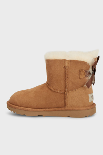 Ugg İç Kısmı Yumuşak Tüylü Fiyonklu Çocuk Bot 1017397K TABA - 7