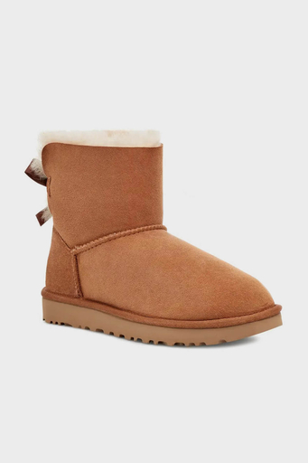 Ugg Kürklü Hakiki Deri Fiyonklu Bayan Bot 1016501 TABA - 2