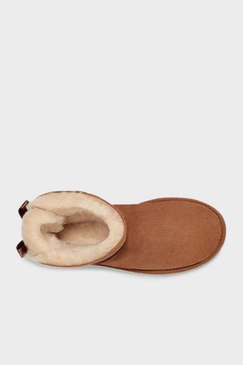 Ugg Kürklü Hakiki Deri Fiyonklu Bayan Bot 1016501 TABA - 5
