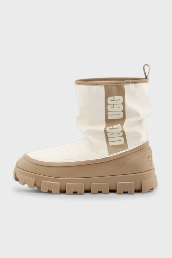 Ugg Logolu Kalın Tabanlı Su İtici Bayan Bot 1144059 BEJ - 8