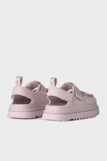 Ugg Logolu Tırtıklı Kalın Taban Cırtlı Çocuk Sandalet 1152813K AÇIK LİLA - 2