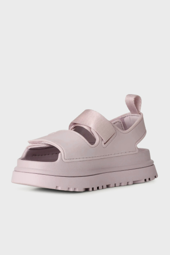 Ugg Logolu Tırtıklı Kalın Taban Cırtlı Çocuk Sandalet 1152813K AÇIK LİLA - 3