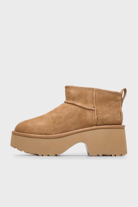 Ugg Süet Logolu Bayan Bot 1158311 TABA - 2