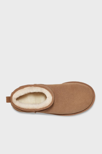 Ugg W Classic Kalın Taban Hakiki Deri Mini Bayan Bot 1135092 TABA - 12