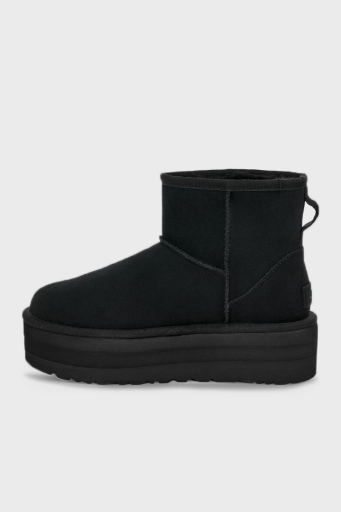 Ugg W Classic Hakiki Deri Mini Platform Bayan Bot 1134991 SİYAH - 8