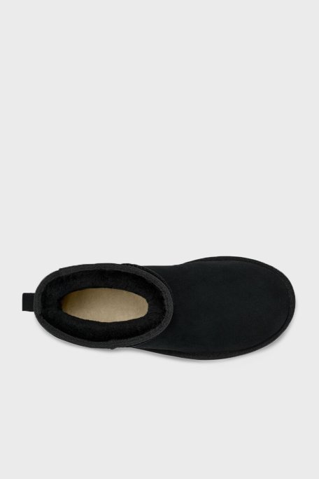 Ugg W Classic Hakiki Deri Mini Platform Bayan Bot 1134991 SİYAH - 5