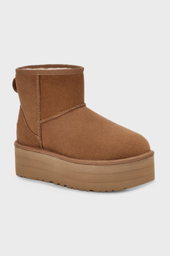 Ugg W Classic Hakiki Deri Mini Platform Bayan Bot 1134991 TABA - 10
