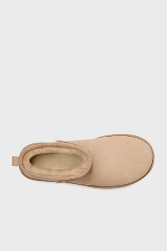 Ugg W Classic Kalın Taban Hakiki Deri Mini Bayan Bot 1135092 KUM - 13
