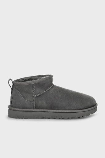 UGG W Classic Hakiki Deri Ultra Mini Bayan Bot 1116109 GRİ - 1