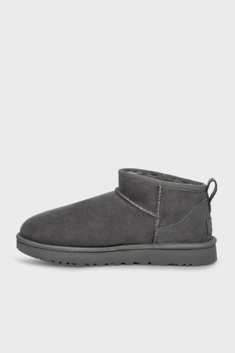 UGG W Classic Hakiki Deri Ultra Mini Bayan Bot 1116109 GRİ - 2