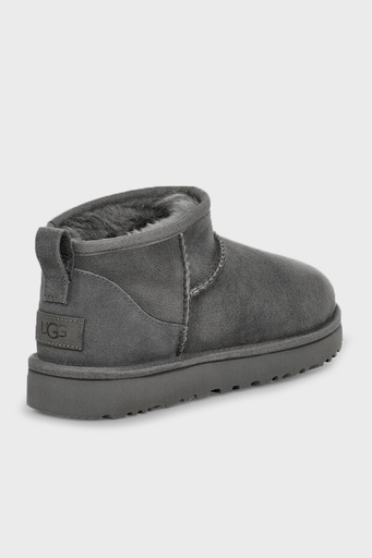 UGG W Classic Hakiki Deri Ultra Mini Bayan Bot 1116109 GRİ - 4