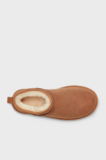UGG W Classic Hakiki Deri Ultra Mini Bayan Bot 1116109 TABA - 5