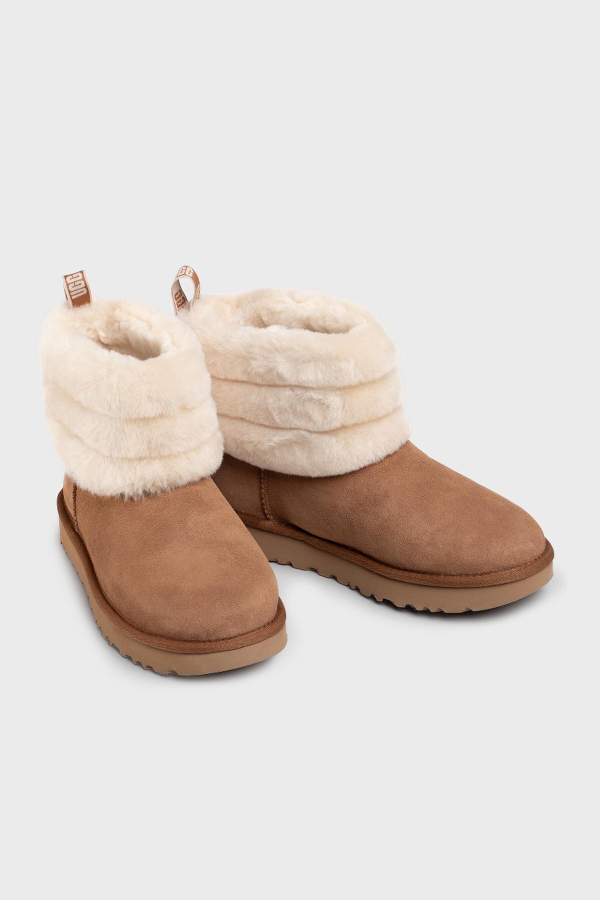 UGG W Fluff Mini Quilted Bayan Bot 1098533 TABA