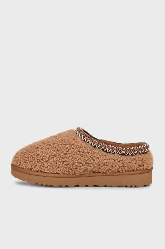 Ugg Yumuşak Tüylü Düşük Bilekli Rahat Bayan Terlik 1158356 TABA - 8