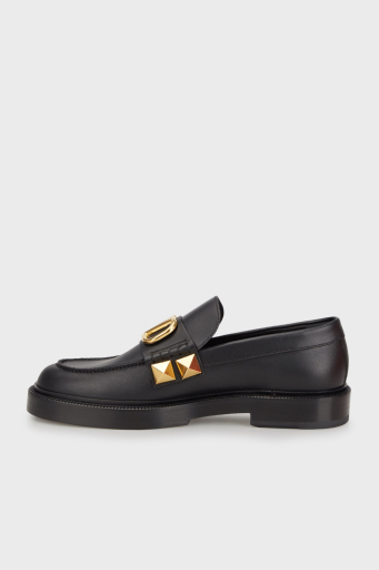 Valentino Garavani Hakiki Deri Loafer Erkek Ayakkabı 4Y2S0F09 ELI 0NO SİYAH - 2