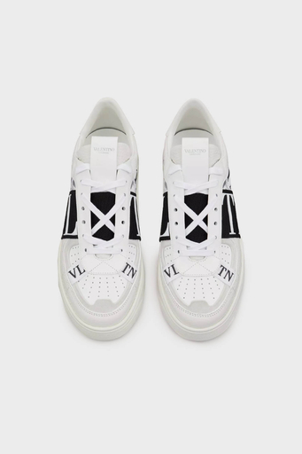 Valentino Garavani Hakiki Deri Logolu Sneaker Erkek Ayakkabı 6Y2S0C58WRQ 24P BEYAZ - 3