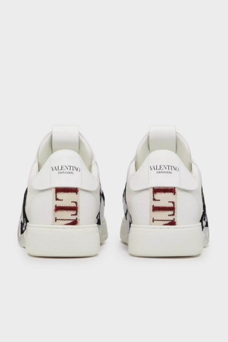 Valentino Garavani Logolu Deri Sneaker Erkek Ayakkabı 4Y2S0C58UVH YEA BEYAZ - 8