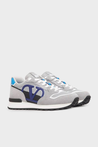 Valentino Garavani Logolu Hakiki Deri Sneaker Erkek Ayakkabı 4Y2S0H17TAE MJM GRİ - 12