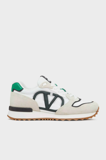 Valentino Garavani Logolu Hakiki Deri Sneaker Erkek Ayakkabı 4Y2S0H17TAE MJP BEYAZ - 7