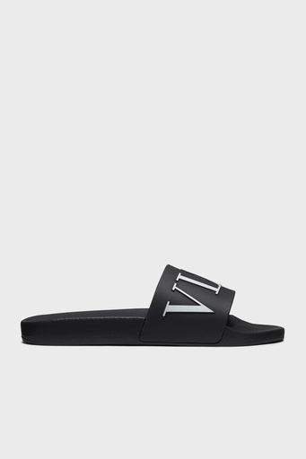 Valentino Garavani Logo Kabartmalı Erkek Terlik XY2S0873SYE0NI SİYAH - 1
