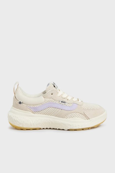 Vans MTE UltraRange Neo VR3 Deri Logolu Sneaker Unisex Ayakkabı VN000CWEWHP1 BEYAZ-MOR - 1