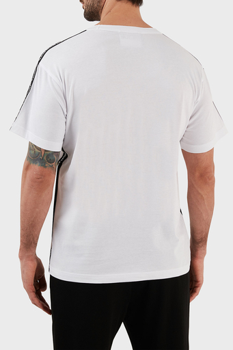 Versace % 100 Pamuk Regular Fit Bisiklet Yaka Erkek T Shirt 73GAH6R4 J0001 003 BEYAZ - 6