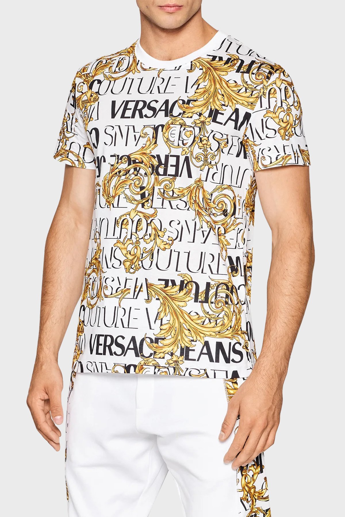 ファッション雑貨・小物その他 VERSACE 1004793 DV3T 人気提案 4連 ヴェルサーチ VERSACE ベルト コンビ レザー 小物