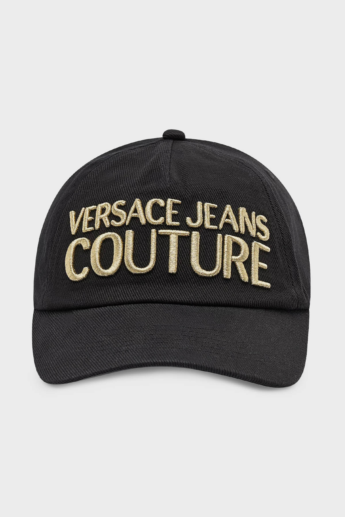 Versace Jeans Couture Logolu % 100 Pamuk Bayan Şapka 72HAZK10 ZG010 G89 SİYAH