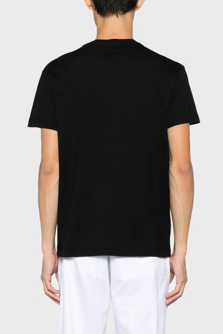 Versace Jeans Couture Logolu Bisiklet Yaka Pamuklu Slim Fit Erkek T Shirt 76GAHG00 CJ00G 899 SİYAH - 2