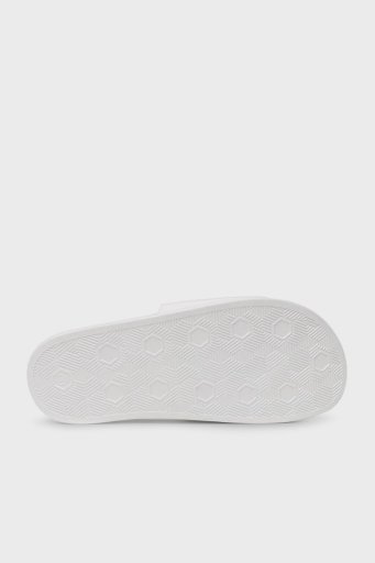 Versace Jeans Couture Logolu Düz Erkek Terlik 73YA3SQ3 ZS192 003 BEYAZ - 4