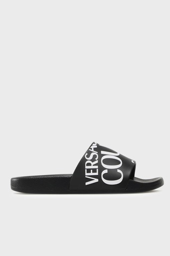 Versace Jeans Couture Logolu Erkek Terlik 74YA3SQ1 71352 899 SİYAH - 1