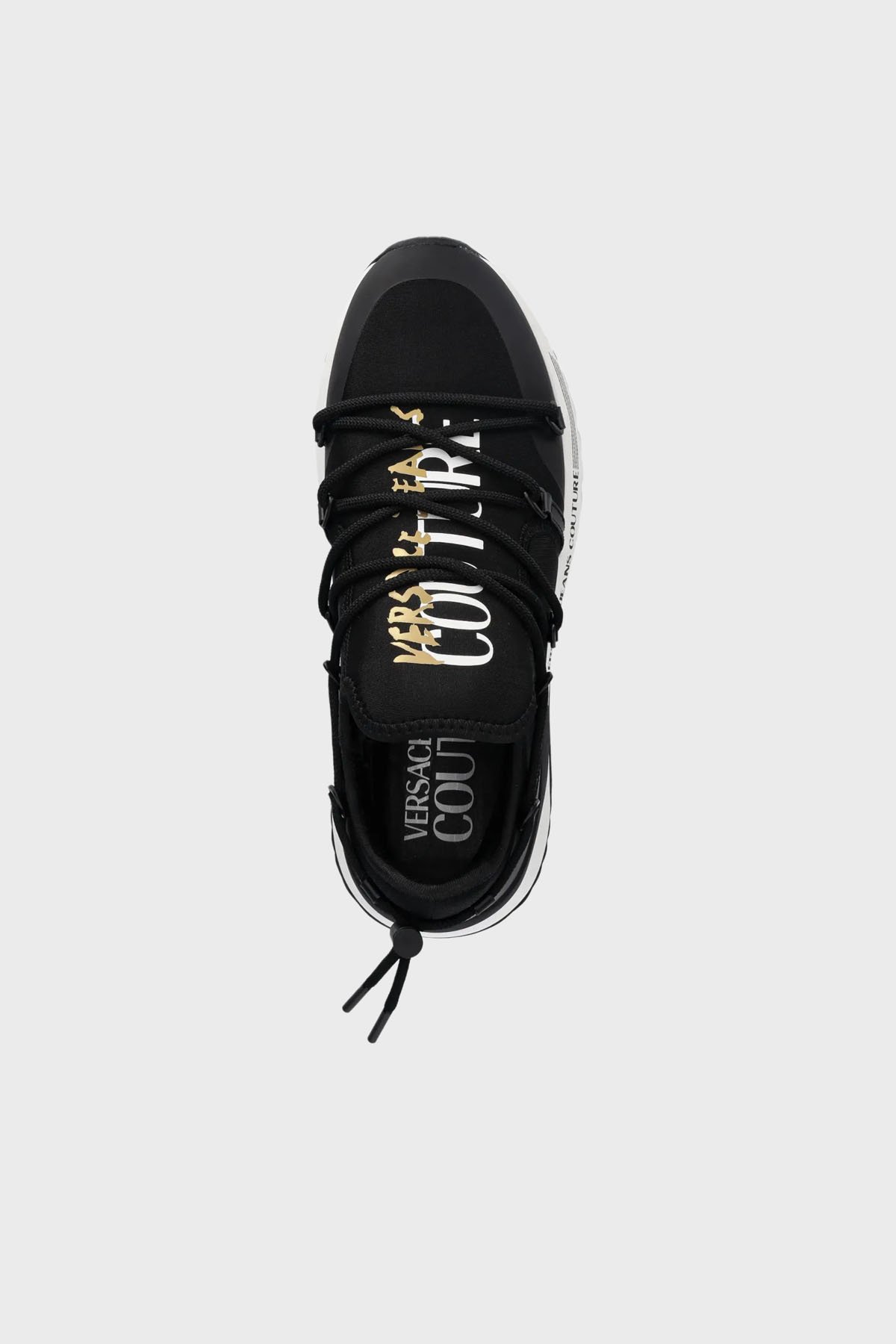 スニーカー VERSACE JEANS COUTURE Men Sneakers Black 78YA3SA6ZSC66 899 VERSACE JEANS COUTURE Sneakers 76YA3SA6 ZS447 G89 (Black G89