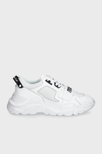Versace Jeans Couture Logolu Kalın Taban Sneaker Erkek Ayakkabı 78YA3SC4 ZSC55 003 BEYAZ - 6