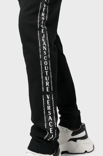 Versace Jeans Couture Pamuklu Regular Fit Jogger Erkek Pantolon 74GAAY03 CF00Y 899 SİYAH - 4
