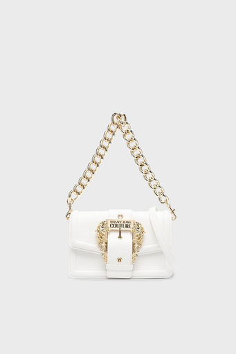 Versace Jeans Couture Logolu Çıkarılabilir Uzatma Askılı Bayan Çanta 74VA4BFC ZS413 003 BEYAZ - 1