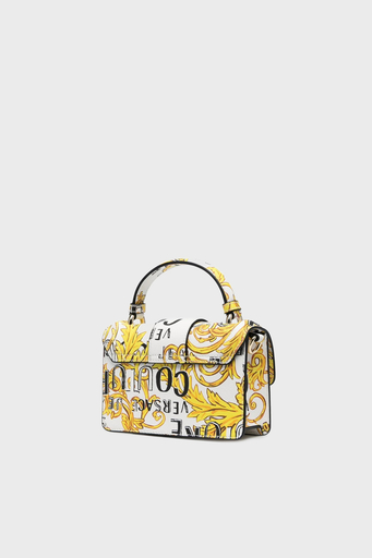 Versace Jeans Couture Logolu Çıkarılabilir Zincir Askılı Bayan Çanta 74VA4BF6 ZS597 G03 BEYAZ - 3