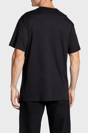 Versace Organik Pamuklu Relaxed Fit Bisiklet Yaka Erkek T Shirt 73GAHT30 CJ00O G89 SİYAH - 3